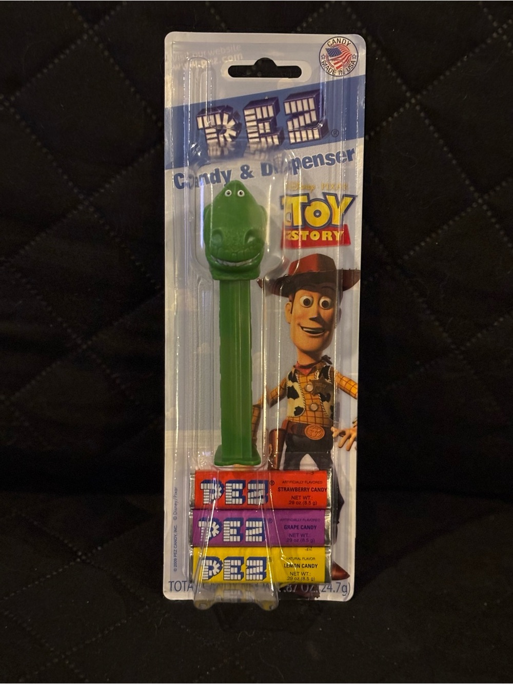 Toy Story Rex Green PEZ Candy Dispenser